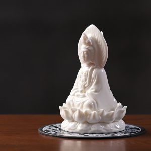 Tượng Phật Quan Âm 2 mặt để xe ô tô CD492