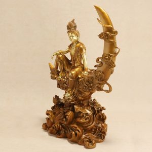 Tượng Quan Âm Bồ Tát trên cung trăng CD851