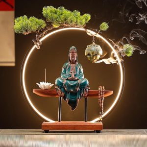 Thác khói xông trầm hương Quan Âm Bồ Tát CD2000