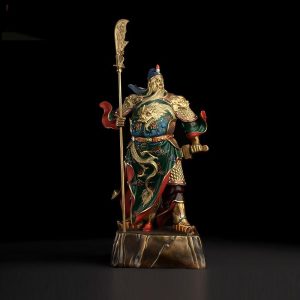 Tượng quan công chống đao CD43