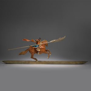 Tượng Quan Công cưỡi ngựa CD624