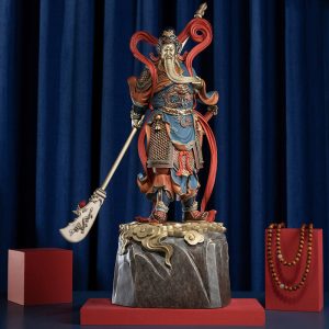 Tượng Quan Công vuốt râu CD623