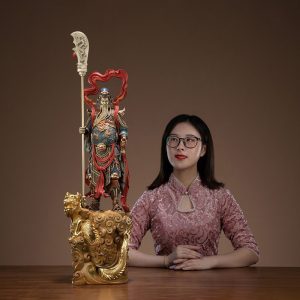 Tượng Quan Vũ cao cấp để văn phòng làm việc CD622