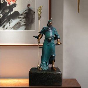 Tượng Quan Vũ phong thủy để bàn làm việc CD631