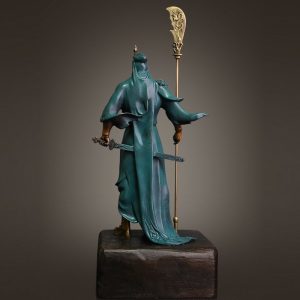 Tượng Quan Vũ phong thủy để bàn làm việc CD631