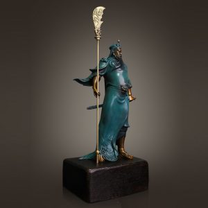 Tượng Quan Vũ phong thủy để bàn làm việc CD631