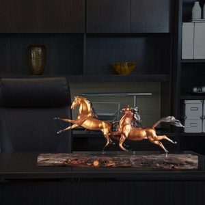 Tượng song mã phi nước đại CD390