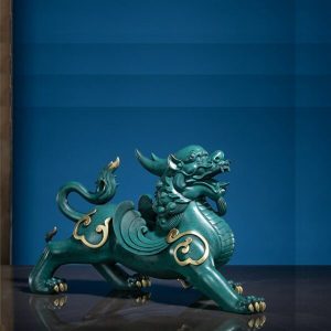 Tượng Tỳ Hưu bằng đồng CD859