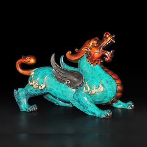 Tượng Tỳ Hưu phong thủy chiêu tài ,may mắn CD615