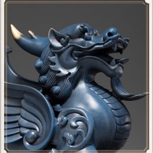 Tượng Tỳ Hưu để bàn sang trọng CD619