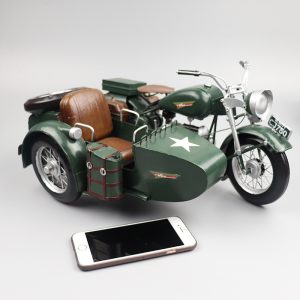 Mô hình xe sidecar vintage 2022