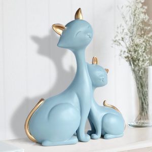 Đồ để bàn cặp mèo phong cách Bắc Âu CD1372