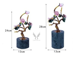 Đồ để bàn bông hoa hồng CD1268