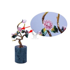 Đồ để bàn bông hoa hồng CD1268