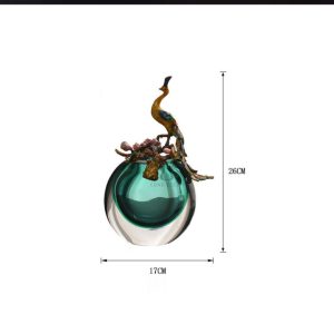 Đồ để bàn chim công sáng tạo CD1289