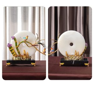 Đồ để bàn chim đậu cành tre CD1260