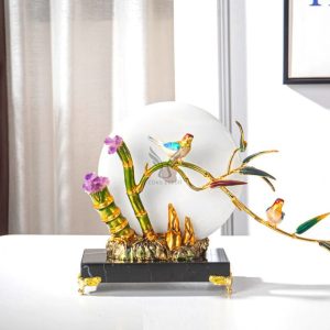 Đồ để bàn chim đậu cành tre CD1260