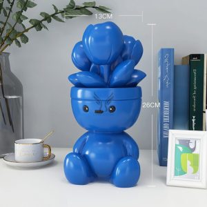 Tượng chú gấu tóc hoa CD1470