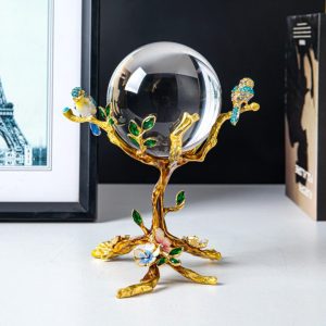 Đồ để bàn quả cầu pha lê may mắn CD1283