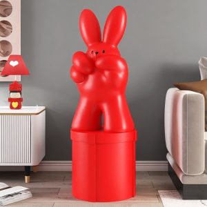 Tượng chú thỏ lực sĩ CD1512