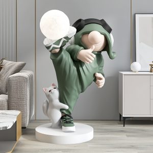 Tượng chú bé Kungfu CD1424