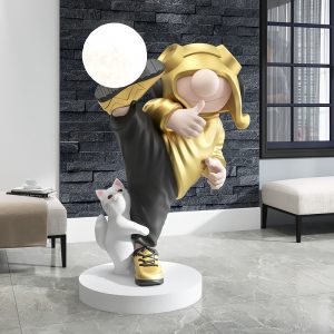 Tượng chú bé Kungfu CD1424