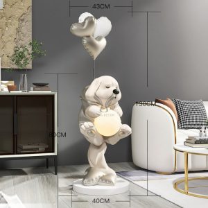 Tượng chú chó trang trí nội thất CD1500