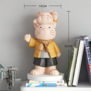 Tượng chú mèo trang trí CD1526