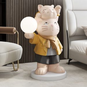 Tượng chú mèo trang trí nội thất CD1509