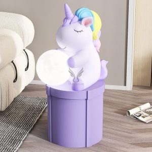 Tượng chú ngưạ trang trí phòng cho bé gái CD1478