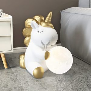 Tượng chú ngưạ trang trí phòng cho bé gái CD1478