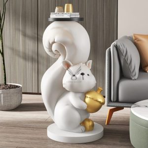 Tượng chú sóc nâu để sàn CD1474