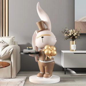 Tượng chú thỏ bồi bàn CD1461