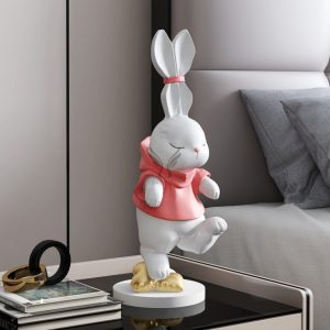 Tượng chú thỏ ngủ gật CD1496