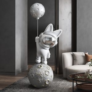 Tượng chú thỏ trên mặt trăng CD1423