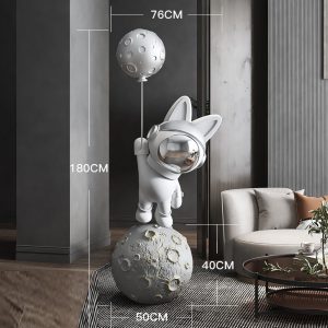 Tượng chú thỏ trên mặt trăng CD1423