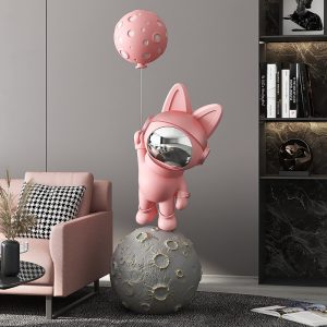 Tượng chú thỏ trên mặt trăng CD1423