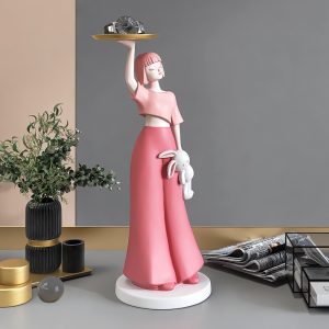 Tượng cô gái trang trí nội thất CD1421
