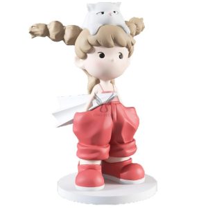 Tượng để sàn hình cô gái tóc bím CD1448