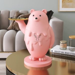Tượng gấu bắc cực decor CD1511