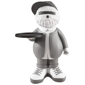 Tượng gấu bưng khay đẹp CD1408