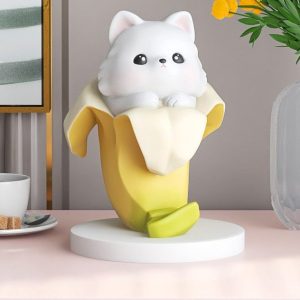 Tượng gấu chốn trong quả chuối CD1468