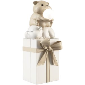 Tượng gấu hộp quà CD1429