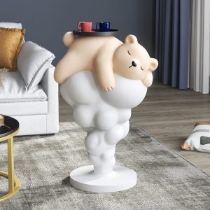 Tượng gấu ngủ trên mây CD1452