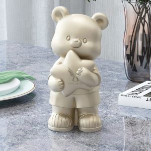 Tượng gấu nhỏ ôm ngôi sao CD1463