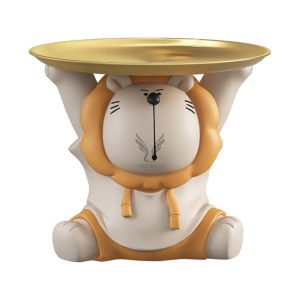 Tượng sư tử bê khay CD1465