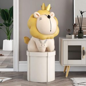 Tượng sư tử trang trí nội thất CD1501