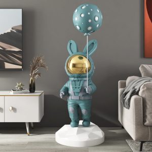 Tượng thỏ phi hành gia CD1529