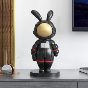 Tượng thỏ phi hành gia đáng yêu CD1412