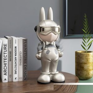 Tượng trang trí phòng khách chú thỏ đẹp CD1525